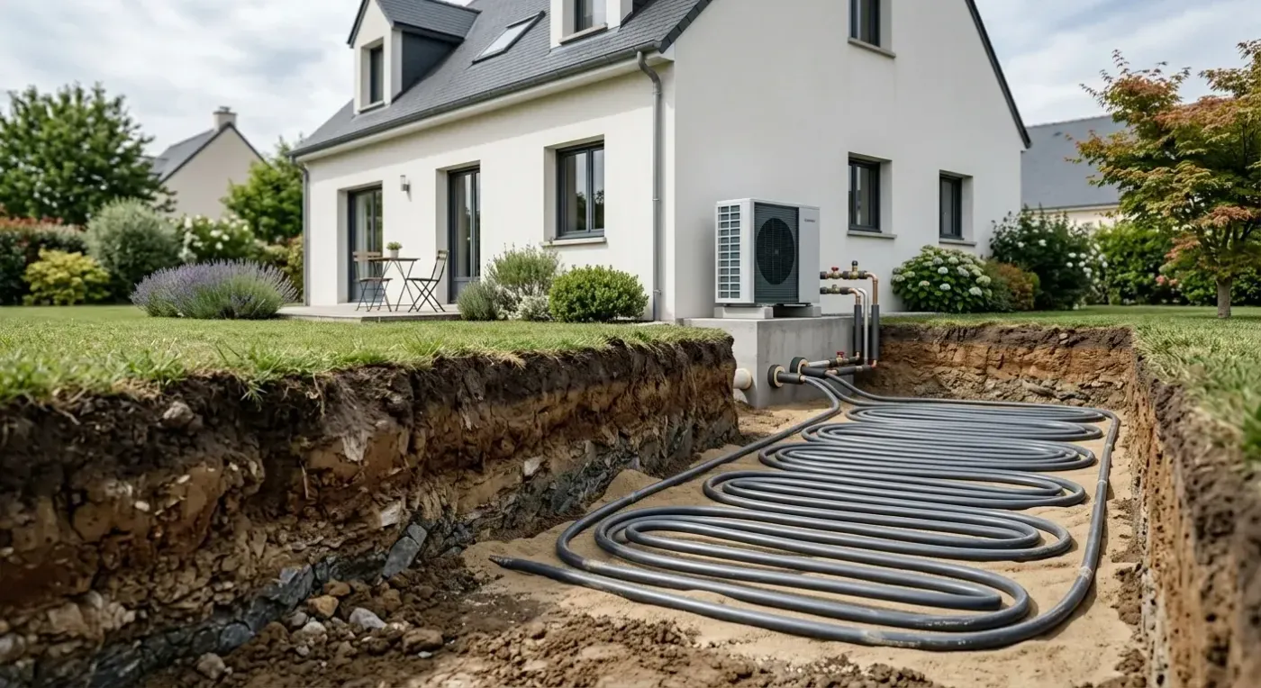 Pompe à chaleur géothermique à Argenteuil